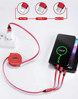 Retractable USB Cable