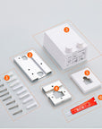 Punch-Free Retractable Clothesline