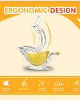 Bird lemon squeezer Citrus juicer tool Whimsical kitchen gadget Lemon juice extractor Cute fruit squeezer Efficient citrus press Bird-shaped juicing tool Kitchen accessory for lemon squeezing Handheld lemon juicer Fresh citrus juice extractor