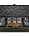 Connoisseur's whiskey set Whiskey stones and glass set Whiskey enthusiast gift Whiskey lover's gift set Whiskey aficionado set Premium whiskey accessories Whiskey stones and palm glass set Whiskey connoisseur's collection Palm glass and stones set Luxury whiskey gift set