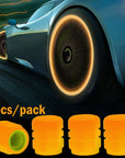 Fluorescent Night Glowing Valve Caps