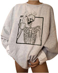 Halloween Casual Printing Sweatshirt