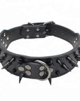 Spiked Studded Leather Collars