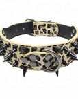 Spiked Studded Leather Collars