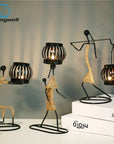 Nordic Metal Candlestick