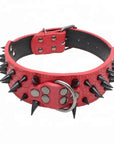 Spiked Studded Leather Collars