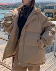 Warm parka coat Cozy winter parka Insulated parka jacket Quilted parka for cold weather Padded winter coat for warmth Faux fur-lined parka Hooded parka for chilly days Long down parka for cold climates Waterproof winter parka Stylish insulated outerwear