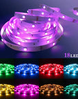 Bluetooth control RGB strip lights Smartphone controlled LED strips Customizable RGB lighting effects Dynamic LED strip lights Multicolor LED tape lights App-controlled RGB light strips Smart LED strip lighting Wireless RGB strip lights Mood lighting for home Ambiance-enhancing LED strips