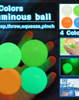 Glowing Wall Ball Fidget Toy