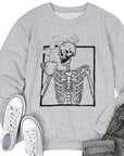 Halloween Casual Printing Sweatshirt