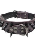 Spiked Studded Leather Collars