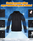 Unisex USB heating hoodies Gender-neutral heated sweatshirts USB-powered heated hoodies for all Electric heating jackets for everyone Heated hoodies for men and women Unisex USB-powered warming hoodies Gender-inclusive heated outerwear USB heated sweatshirts for universal wear Heated hoodies for cold weather Cozy USB-powered hoodies for all genders