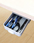 Under desk secret drawer Hidden desk drawer Under table storage compartment Concealed desk organizer Under desk sliding drawer Secret compartment for desk Hidden office drawer Underneath desk storage solution Covert desk accessory Under desk hidden compartment