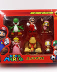 Super Mario Bros PVC action figures Mario PVC toys Collectible Mario action figures Super Mario Bros figurines PVC Mario characters Mario PVC collectibles Nintendo PVC action figures Mario and friends PVC toys PVC Mario merchandise Super Mario PVC figurines