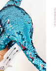 Sequin Dinosaur Color Changing Pillows Toy