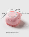 Soft Silicone Dog Brush