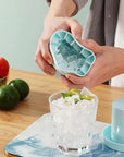 Silicone Cylinder Portable Ice Maker Bucket
