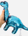Sequin Dinosaur Color Changing Pillows Toy