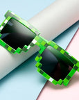 Colorful multicolor frames of the Mosaic Cosplay Sunglasses