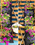 Vertical hanging garden flower pots Hanging planters for vertical gardens Vertical flower pots for hanging gardens Wall-mounted flower pots for vertical planting Hanging pots for vertical garden decor Vertical hanging planters for flowers Space-saving vertical garden pots Wall-mounted flower pots for vertical gardening Hanging plant pots for vertical greenery Vertical garden pots for balcony or patio