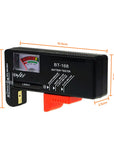 Battery tester checker Universal battery tester Battery health checker Portable battery tester Digital battery checker Battery diagnostic tool Battery capacity tester Universal battery analyzer Battery voltage checker Battery testing device