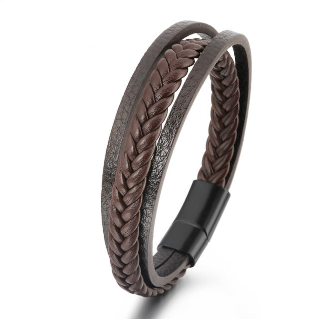 Cattle Leather Bracelet | Genuine Leather Jewelry for Sustainable Fashion