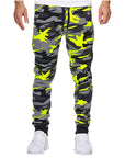 Camouflage Joggers Pants Men Casual Gym Workout Track Pants Comfortable Slim Fit Tapered Sweatpants with Pockets Athletic Fitness Gym Sweatpants