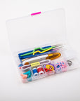 Crochet Set Handmade Wool Crochet Crochet Tool Set Combination Bag Metal Aluminum Yarn Needle