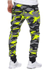 Camouflage Joggers Pants Men Casual Gym Workout Track Pants Comfortable Slim Fit Tapered Sweatpants with Pockets Athletic Fitness Gym Sweatpants