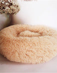 Round Long Hairy Autumn And Winter Nest Pad Cat Mattress