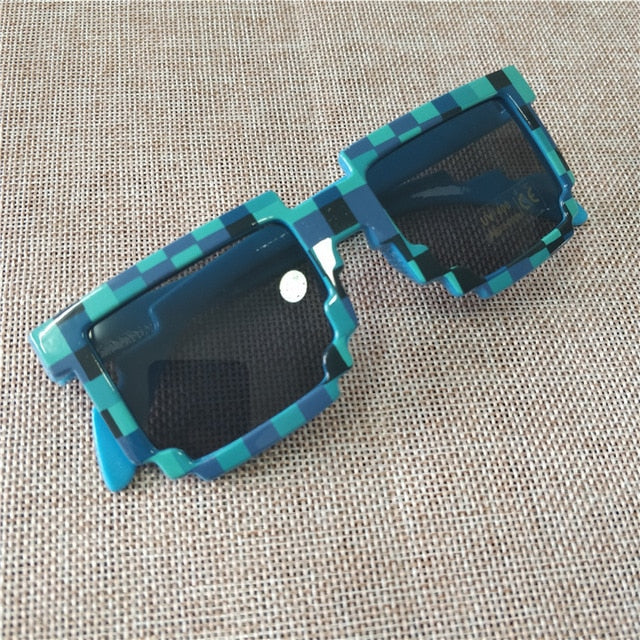 Gafas de sol de mosaico para cosplay