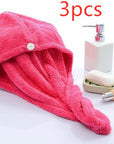 Women's Hair Dryer Cap, Absorbent Dry Hair Towel