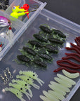 Fishing Gear Sequined Soft Bait Set