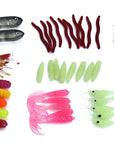 Fishing Gear Sequined Soft Bait Set