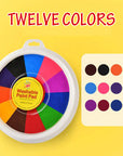 New Hot Selling Kindergarten Finger Print Mud Non-toxic Washable Pigment