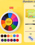 New Hot Selling Kindergarten Finger Print Mud Non-toxic Washable Pigment