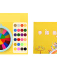 New Hot Selling Kindergarten Finger Print Mud Non-toxic Washable Pigment