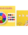 New Hot Selling Kindergarten Finger Print Mud Non-toxic Washable Pigment