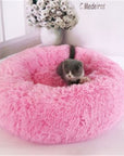 Round Long Hairy Autumn And Winter Nest Pad Cat Mattress