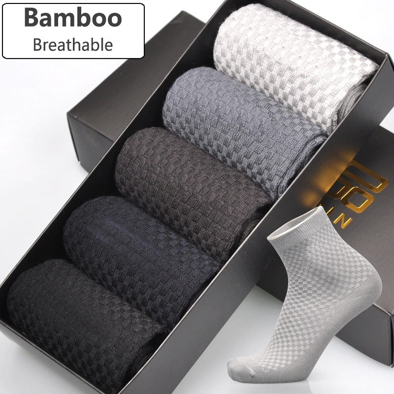 Men's Bamboo Fiber Socks – Comfort, Durability & Footwear Protection for Sneakers