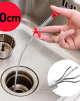 60CM Sewer Dredger Spring Pipe Dredging Tool Household Hair Cleaner Drain Clog Remover Cleaning Tools Household For Kitchen Sink Kitchen Gadgets