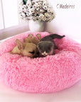 Round Long Hairy Autumn And Winter Nest Pad Cat Mattress