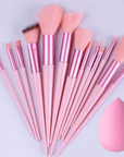 Makeup Brush Set Handle