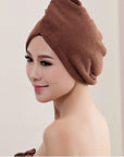 Women's Hair Dryer Cap, Absorbent Dry Hair Towel