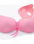 Large Size Strapless Bra Adhesive Sticky Push Up Bras For Women Rabbit Brassiere Lingerie Invisible Women Hot