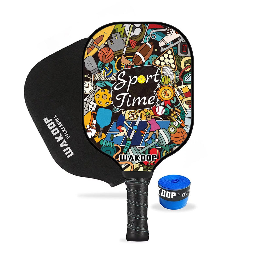 Pickleball Paddle - USAPA Approved Graphite Carbon Fiber Racquet Polypropylene Honeycomb Core Pickle Ball Paddle