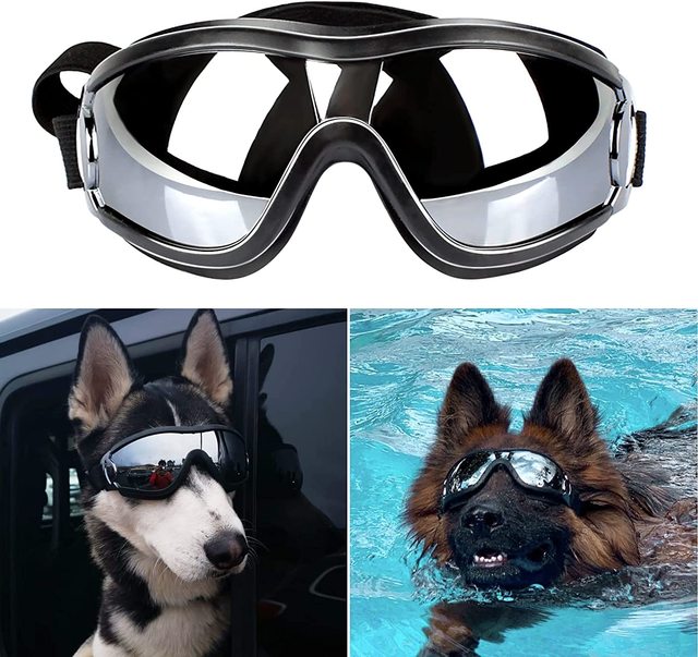 Dog eye protection Canine eyewear Pet goggles Adjustable dog glasses Doggy eye gear Puppy eyewear Dog sunnies Pet eye protection Adjustable dog shades Dog UV goggles