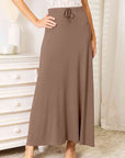 Full Size Soft Maxi Skirt