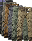 Men's Multi-pocket Cargo Pants Washed Hot Sale Cargo Pants