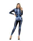 Bodysuit Skull Halloween Costumes